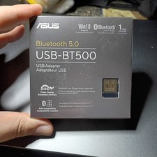 ASUS - USB-BT500 - Bluetooth 5.0 Smart Ready USB Adapter - Black