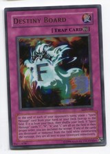 Yu-Gi-Oh! Destiny Board Ultra Rare LON-088 englisch Schicksalstafel "F"