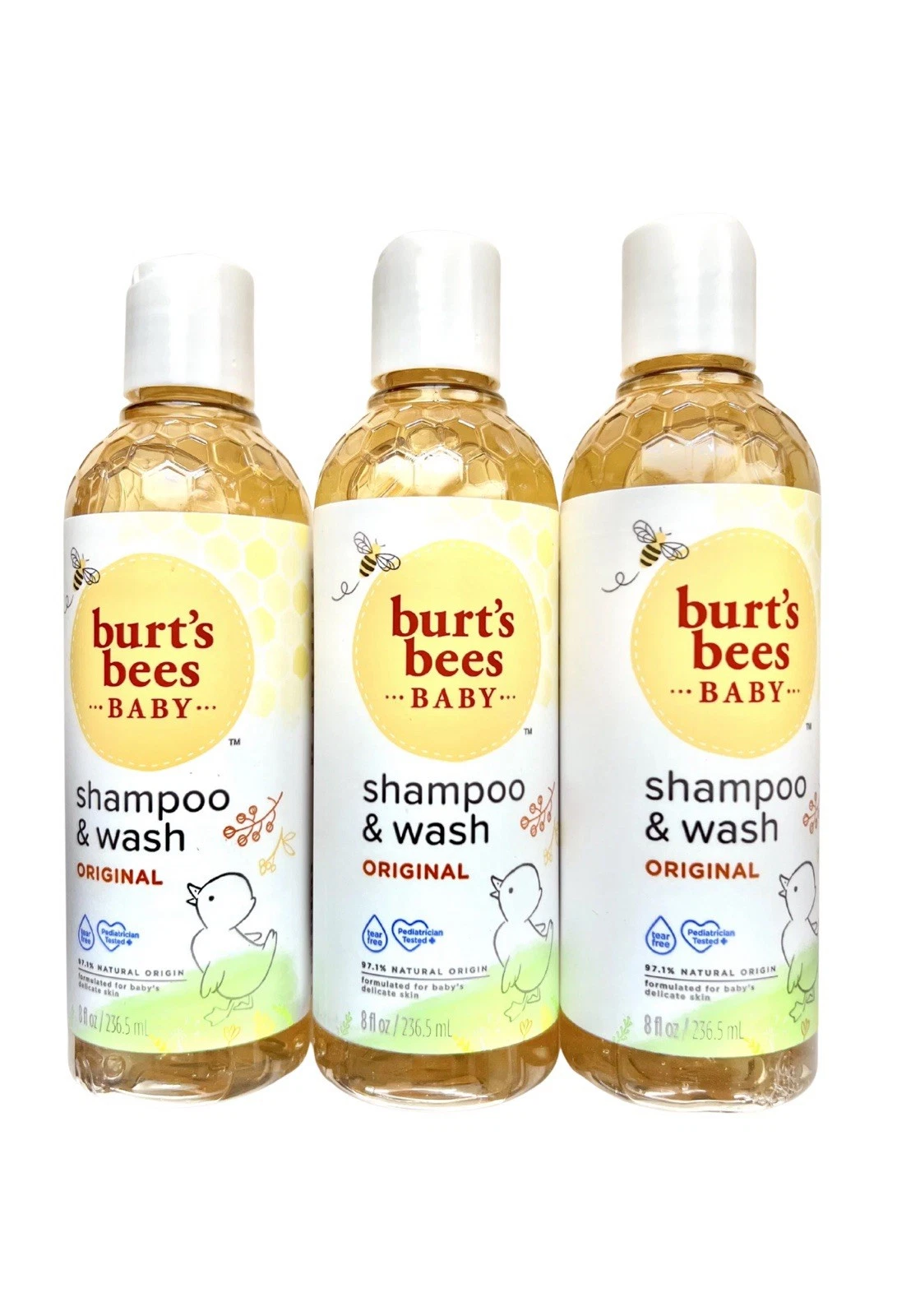 3 Burt's Bees Baby Shampoo & Wash Lavender Calming Tear Free Sensitive Skin 21oz
Opens in a new wind