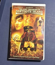 Lost Treasure of Sawtooth Island VHS 2004 MTI Home Video Ernest Borgnine Family
