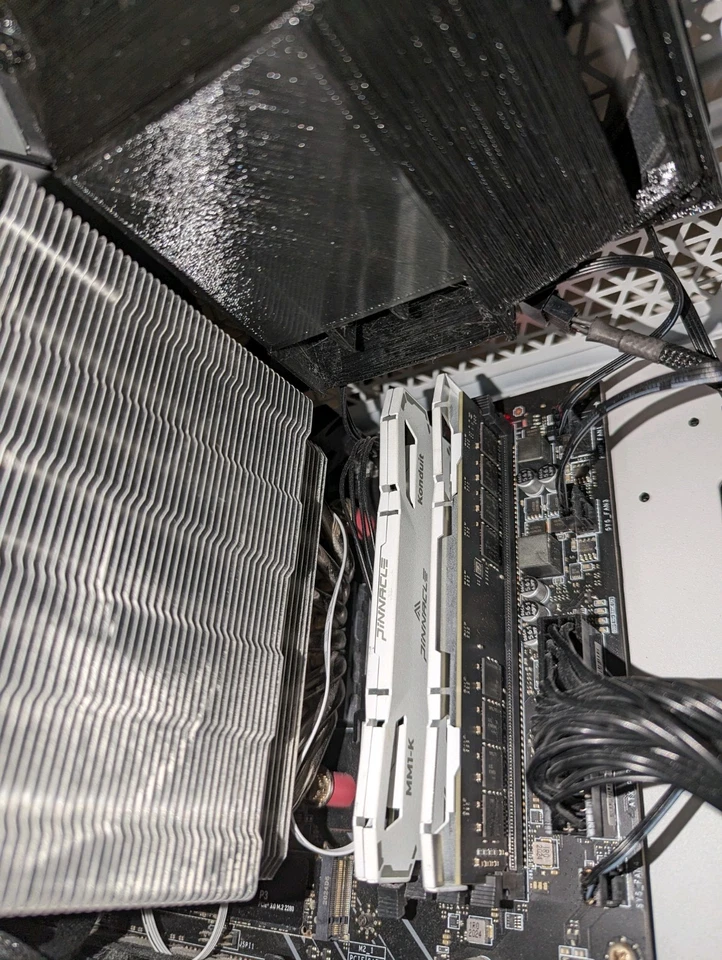 Ram Cooling Shroud 140mm Fan (Screw into 140mm case fan) - Image 2 of 4