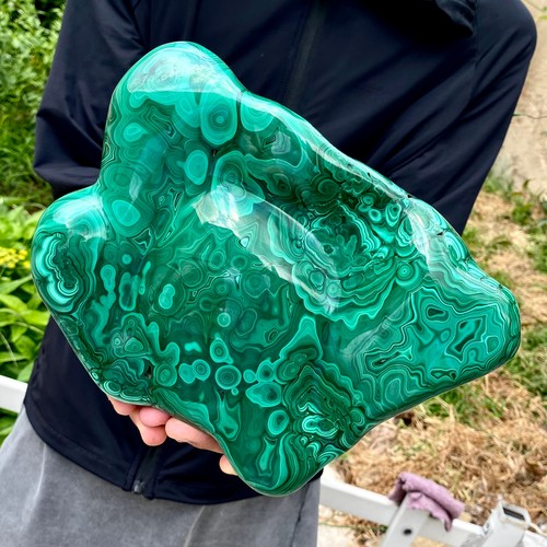 9.7LB Natural luster peacock rock cluster rough mineral sample - Picture 8 of 24