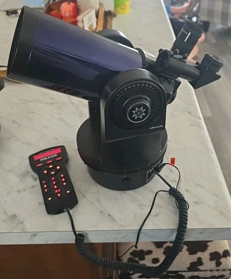 Meade ETX-90 Telescope W Bipid, Remote, Extras, READ (BHJ) - Image 2 of 4