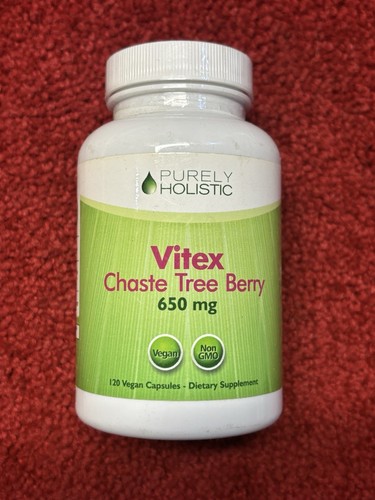 Rein ganzheitlich Vitex Keusche Baumbeere 650 mg 120 Ct Ablaufdatum 01/26 - Bild 1 von 3