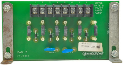 LaMarche P60-7 ECN 2855 AC5-2-1 W135667-Z21-1535 Surge Gate DV/DT PANEL AC5 PCB 