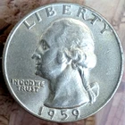 ROLL of 90% SILVER QUARTERS (40)  $10 face value, No Junk, All from 1950's