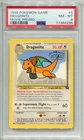 1999 POKEMON MOVIE PROMO DRAGONITE #5 NONHOLO BLACK STAR WOTC STAMPED PSA 8 E3