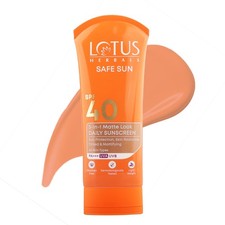 Lotus Herbal Safe Sun 3 in 1 Matte Look Daily Sun Block Sun SPF 40 100 Gram,