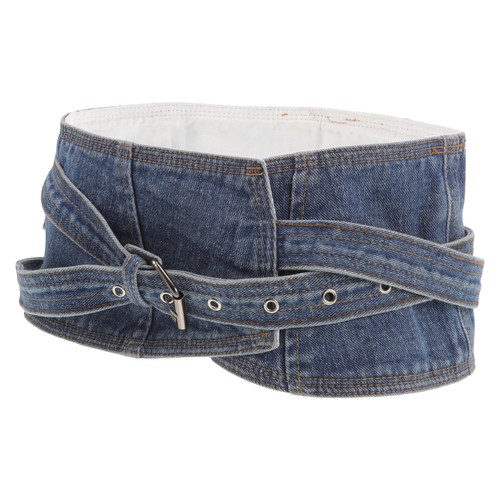 Decorative Belt Women Dress Waistband for Women's Miss Wide Corset - Foto 2 di 12