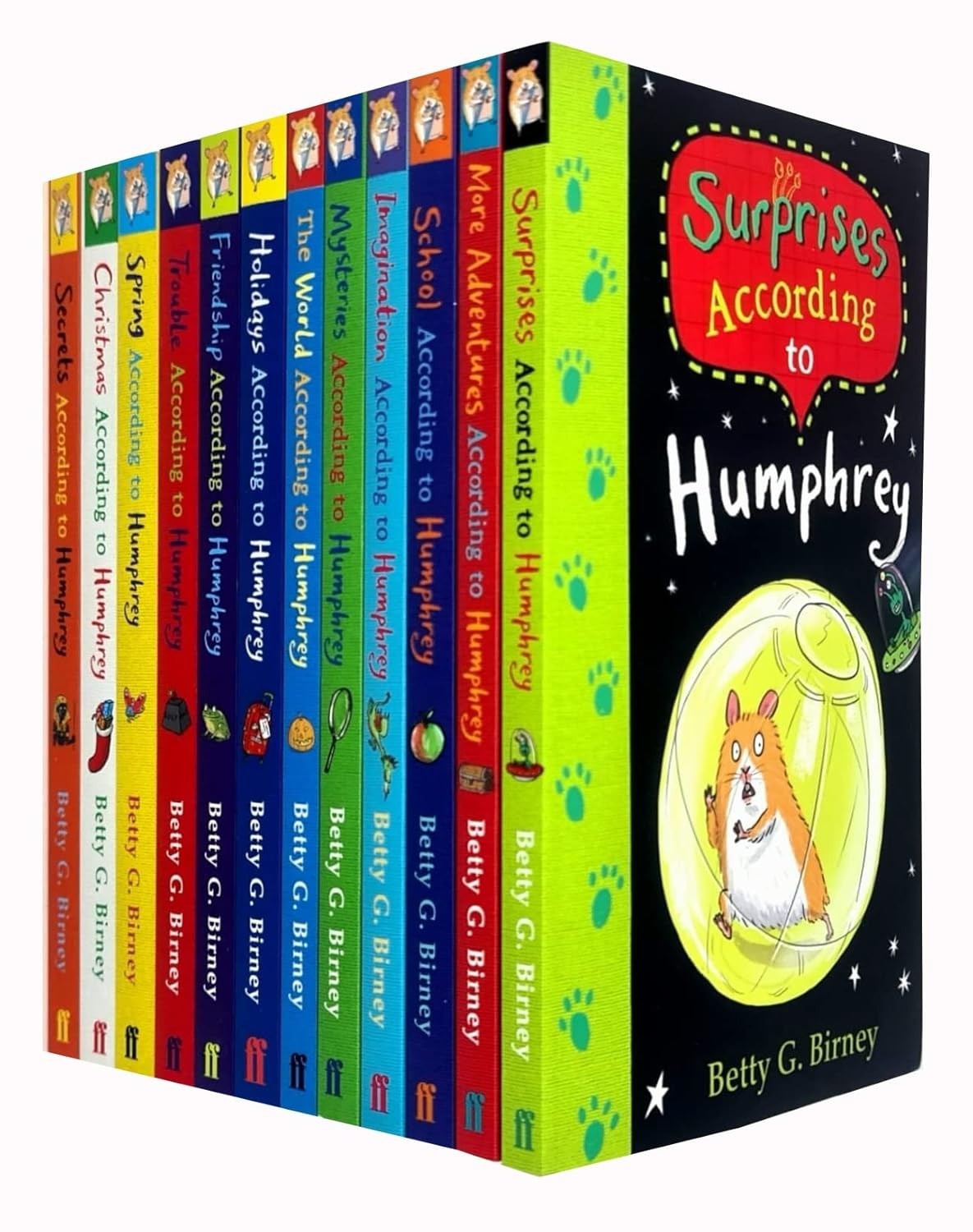 According to Humphrey Series 12 Books Collection Set by Betty G. Birney NEW - Image 6