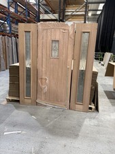 Hardwood External Door Set - Please Read Full Description