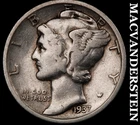 1937-S Mercury Dime- Silver- Scarce Better Date No Reserve #J3946
