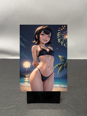 Mavis Hotel Transylvania Waifu Anime Custom Art Trading Card NSFWAVAILABLE W7782