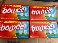 Bounce 80168BX Fabric Softener Sheets - Outdoor Fresh 1/BX New