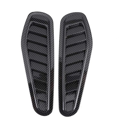 Watris Veiyi Hood Vents for Cars, 2PCS Car Air Flow Intake Decorative Scoop,... 
