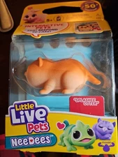 ~NEW~ Little Live Pets Lil Needees Interactive Pocket Animal Toy Splashee Otter