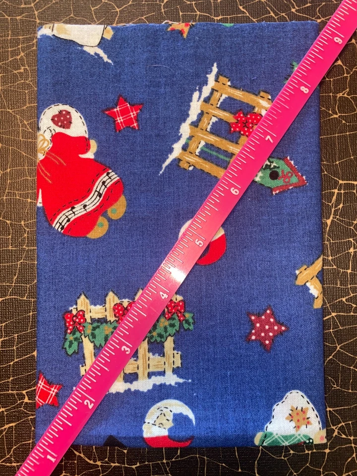 SCRAP CUT Leftover 9"X21" Fabric CHRISTMAS 100% Cotton (7.5) COUNTRY STITCH - Image 2 of 2