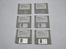 Vintage 1992 Microsoft Windows 3.1 Operating System with 3.5" Floppy Disks 1-6