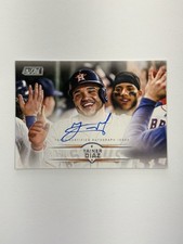 2025 Topps Stadium Club Yainer Diaz Auto Houston Astros MLB
