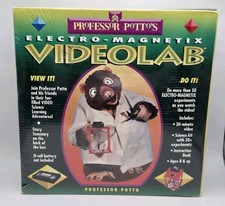 Vtg 1994 Professor Potto's Electro-Magnetic Science Kit Magic Tricks VHS