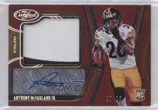 2020 Certified FOTL Red Etch 17/25 Anthony McFarland Jr #237 Auto tj1