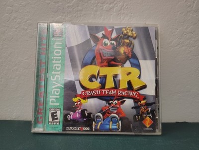 CTR: Crash Team Racing for Sony PlayStation 1 / PS1 - Complete w/ Manual Tested