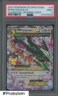 2021 Pokemon Celebrations Classic Coll. #76 M Rayquaza EX PSA 9 MINT