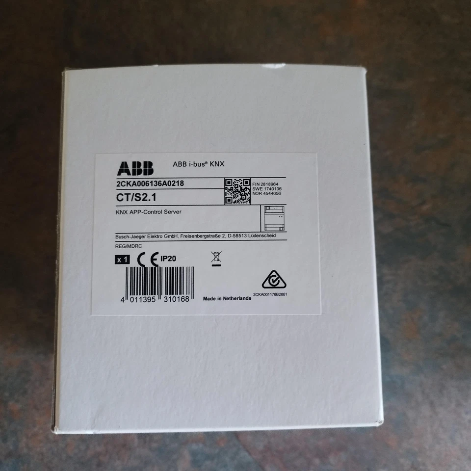 ABB CT/S2.1 KNX APP-Control Server, 2CKA006136A0218  Smart Home - Bild 1 von 3