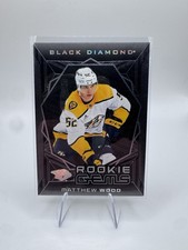 2025-26 Upper Deck Black Diamond Matthew Wood Rookie /399 #RG-MW *READ BELOW*
