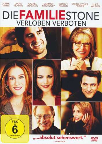 Die Familie Stone - Verloben verboten [DVD/NEU/OVP] Claire Danes, Diane Keaton,  - Bild 1 von 3
