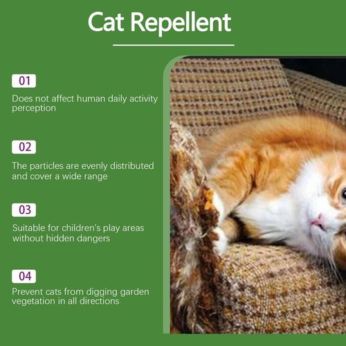 12pcs Cat Repellent Outdoor Indoor, Cat & Dog Nature Repellents Peppermint D0P1 - Picture 8 of 21