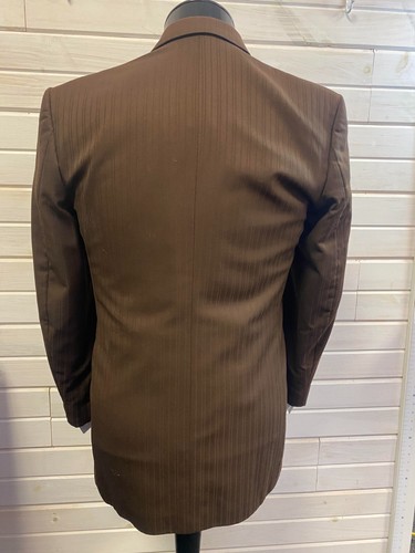Chocolate Brown Tuxedo Coat in Kids and Adults-Party Wedding Jacket Prom Cosplay - Picture 5 of 8