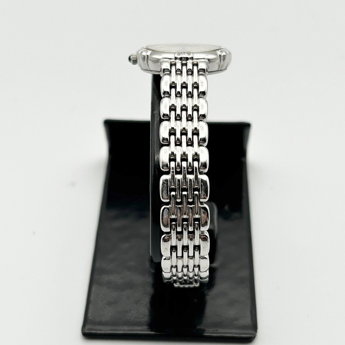 Auth SEIKO Exceline Excellent Condition 4N20-0640 Watch Silver New