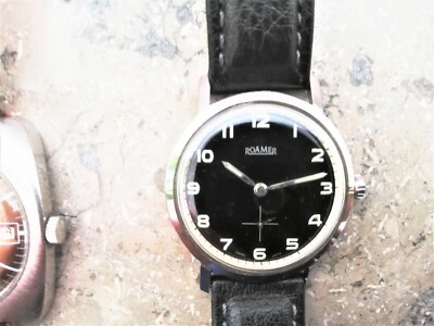  ROAMER HERRENUHR mit Sekunde bei der '' 6 '' Mechanisch Handaufzug -SWISS MADE-