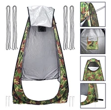 Pop Up Instant Portable Shower Tent Camping Outdoor Privacy Toilet Changing Room