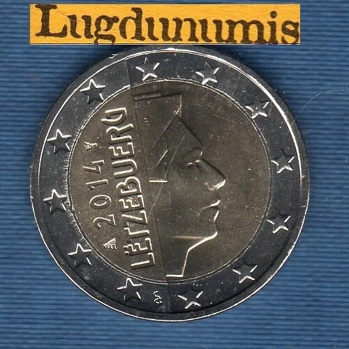 Luxembourg 2014 2 Euro SUP SPL provenant de rouleau - Luxembourg - Photo 1/1