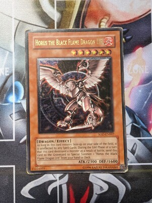 Horus der Schwarzflammendrache LV6 SOD-DE007 Ultimate Rare Yu-Gi-Oh!