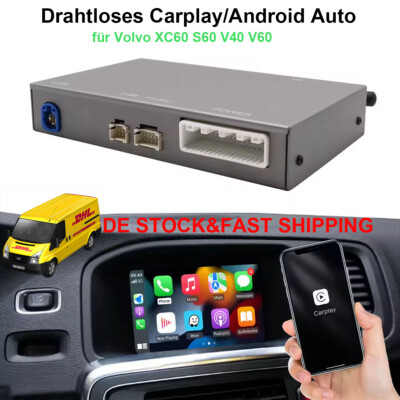 Drahtloses Carplay/Android Auto Modul für Volvo XC60 S60 V40 V60 2015-2019