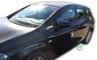 Windabweiser Regenabweiser Heko FüR Seat Leon 2 2006-2012 4-TüRer 4-Tlg