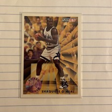 Shaq Shaquille O’Neal Rookie Of The Year Award Winner- Gold. #231 Fleer 93-94
