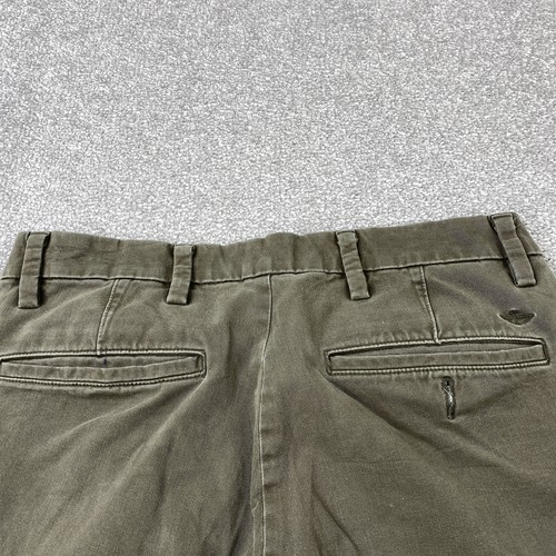 Dockers Slim Tapered Pants Men's 30x30 Green Casual Cotton Blend - Picture 6 of 14