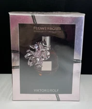 Flowerbomb Women EDP Spray Limited Edition(silver) by Viktor & Rolf 1.7 oz RARE