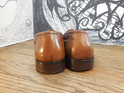Brass Boot Shoes Walking Gloves Tassel Loafer Mens Sz 12M Brown Leather Comfort‎ Brass boots | Shoes | Brass Boot Shoes Walking Gloves Tassel  main image 4