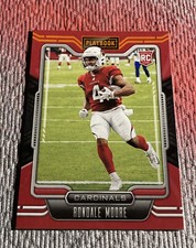 Rondale Moore 2021 Playbook Orange Parallel Rookie Card Arizona Cardinals RC