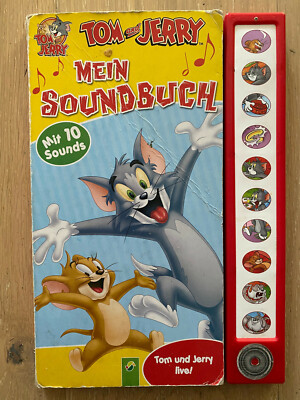 Mein Soundbuch, Tom and Jerry, Buch, Geräusche, Zustand gebraucht