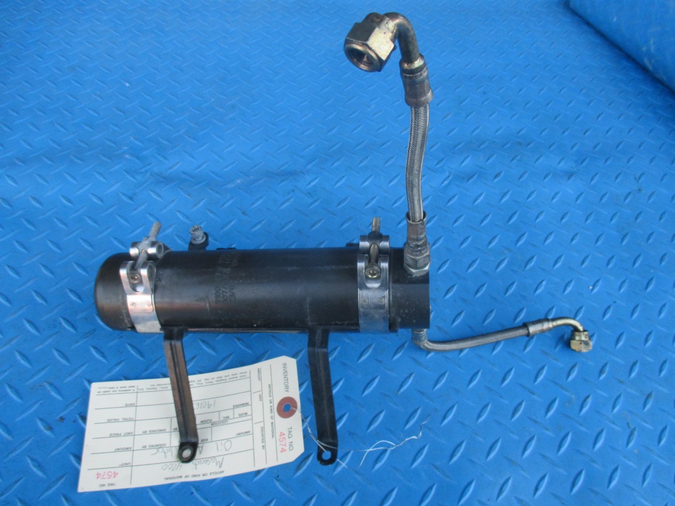 Maserati 4200 Coupe Spyder Quattroporte oil accumulator tank #4574