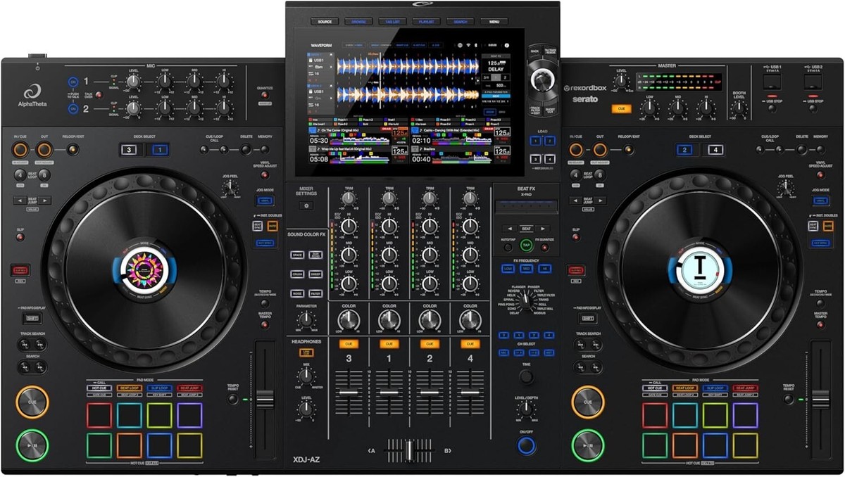 Pioneer XDJ-AZ 4ch Professional All In One DJ System Black Pioneer XDJ-AZ 4ch Professional All In One DJ System Black