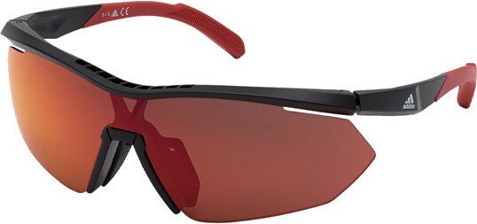 Спортивные солнцезащитные очки Adidas Womens Shield Sport с бонусными линзами - SP0016