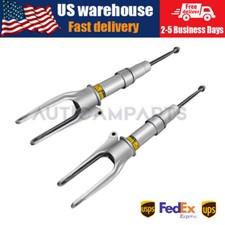 Pair Front Air Suspension Shock Absorber PASM For 2010-2016 Porsche Panamera 970
