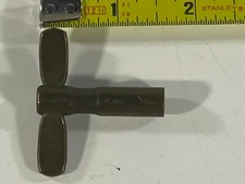 Single Sided Clock Key Wind Up Mainspring Winding 1 3/4" Long